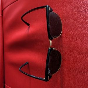 Ray-Ban Men's Clubmaster Polarized Square Sunglasses